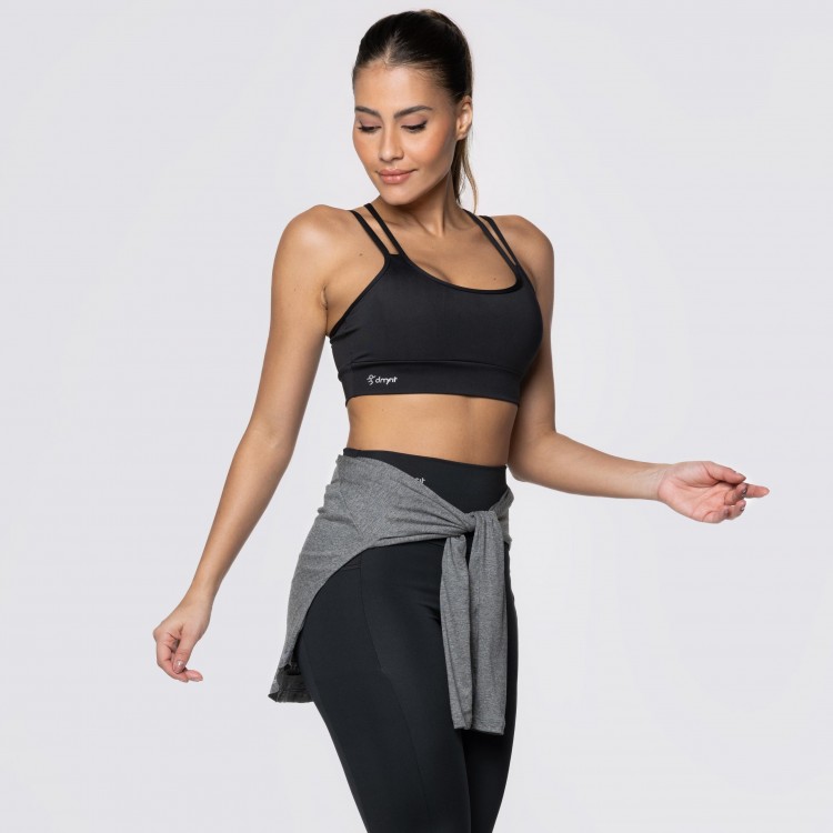 Tapa Bumbum e Cropped Cinza