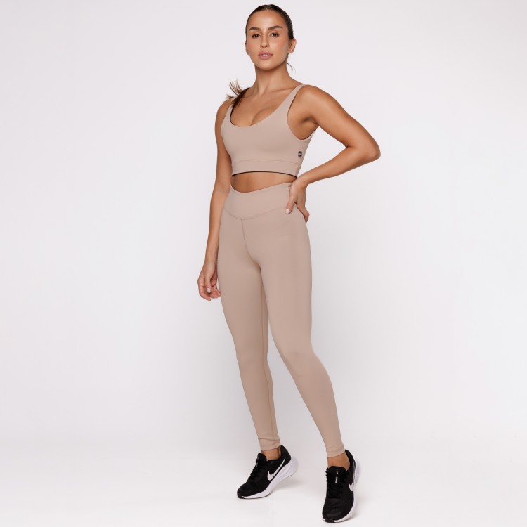 Legging Fitness Reversível Canela Tenha Dois Looks em Uma Só Peça