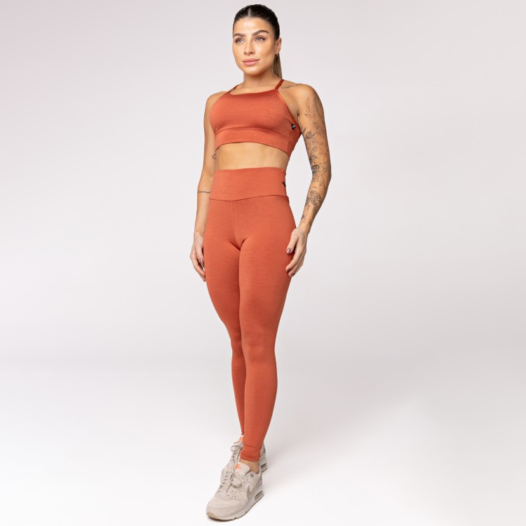 Legging Fitness Melange Terra