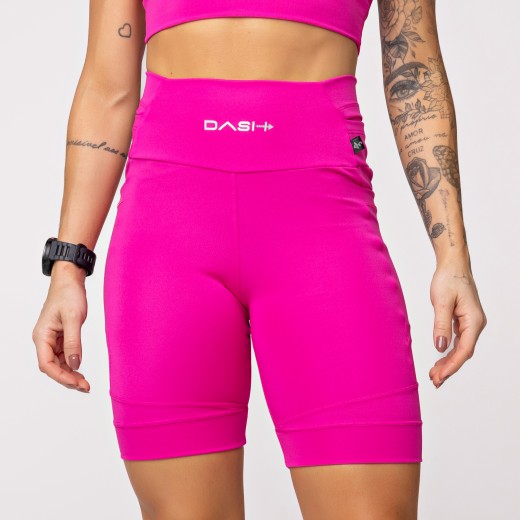 Bermuda Baixa Pace Com 6 bolsos Funcionais Rosa