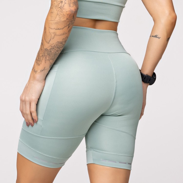 Bermuda Baixa Pace Com 6 bolsos Funcionais Verde Oliva