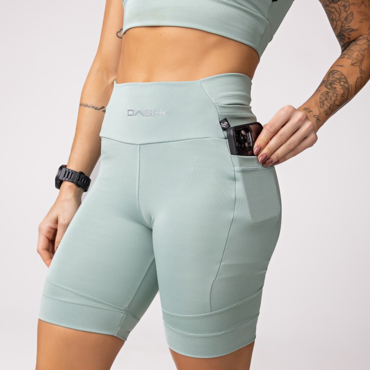 Bermuda Baixa Pace Com 6 bolsos Funcionais Verde Oliva