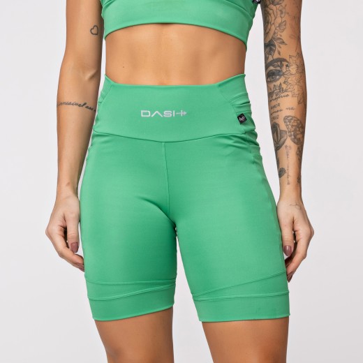 Bermuda Baixa Pace Com 6 bolsos Funcionais Verde Bandeira