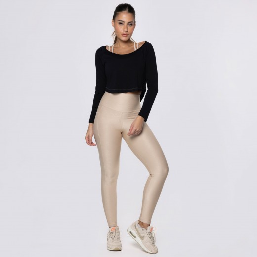 Tapa Bumbum e Cropped Preto