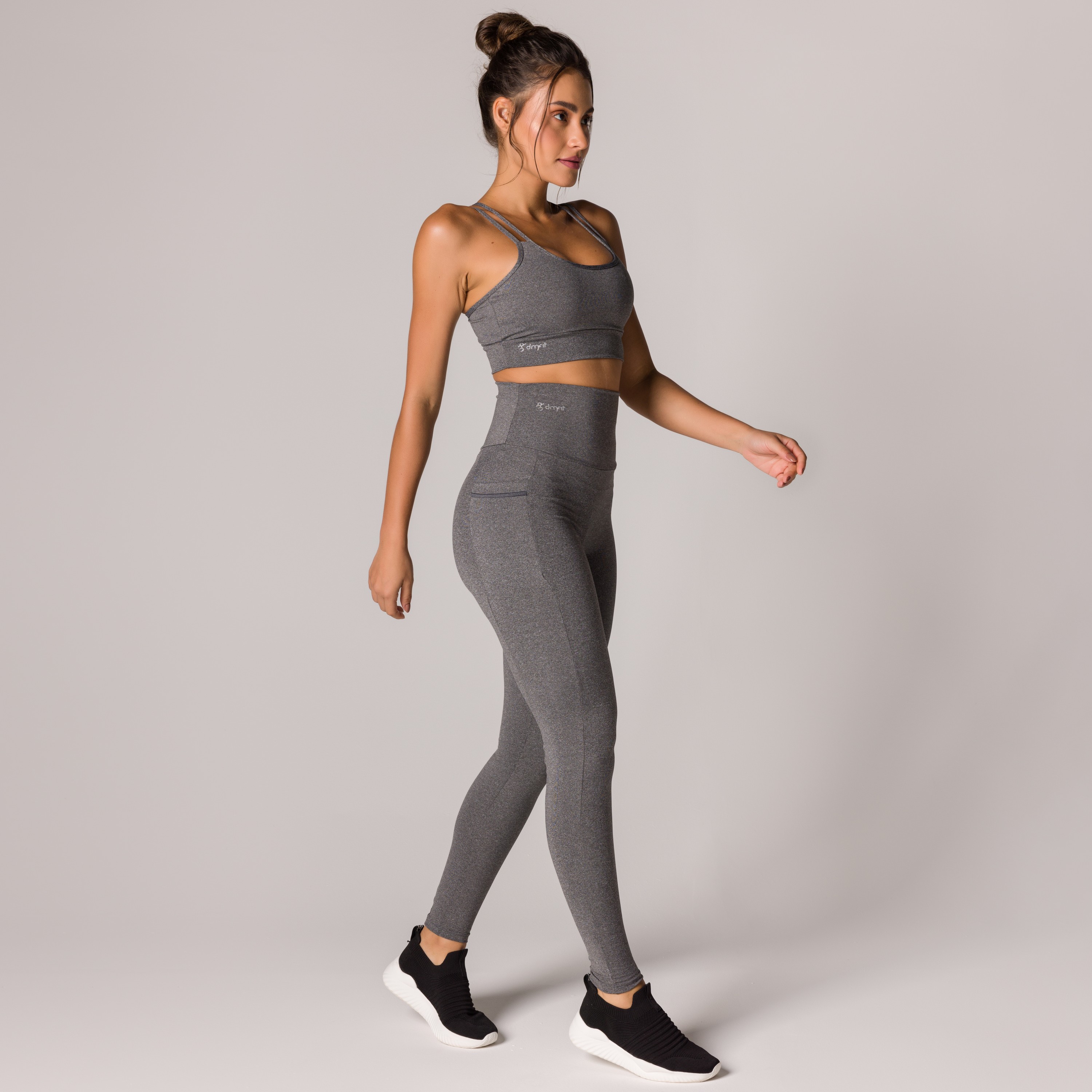 Macacão Legging Gray