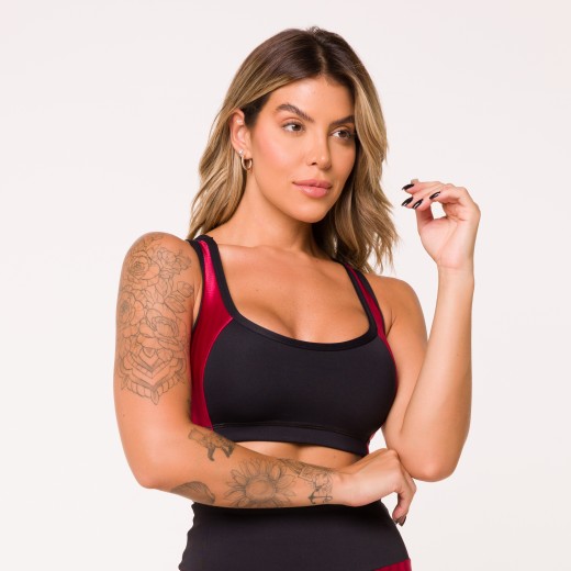 Top Fitness Zag Rubi Com Recortes