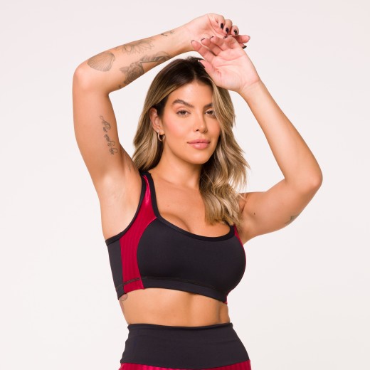 Top Fitness Zag Rubi Com Recortes