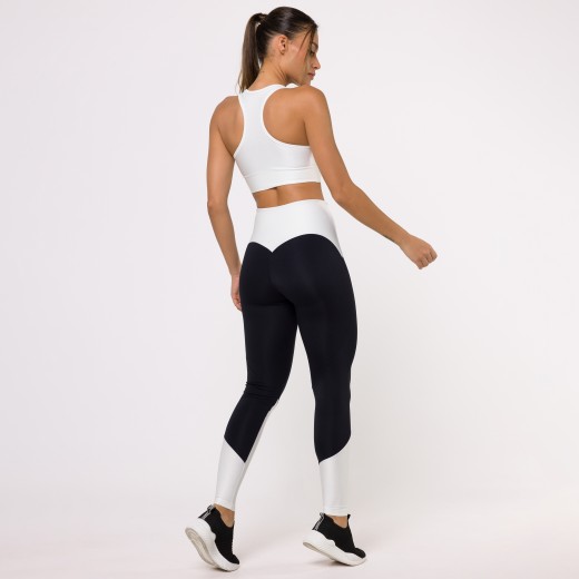 Legging Fitness Elite Off White Flux