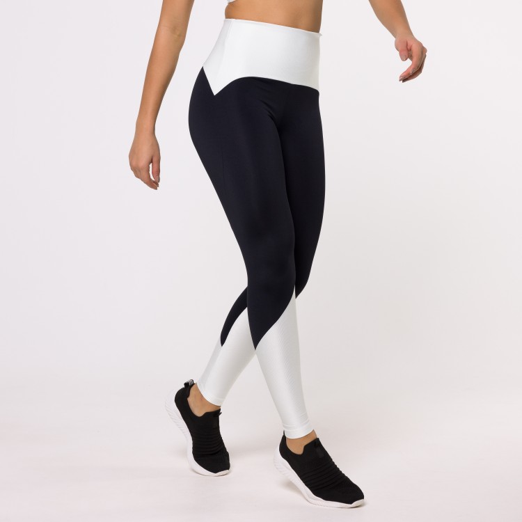 Legging Fitness Elite Off White Flux