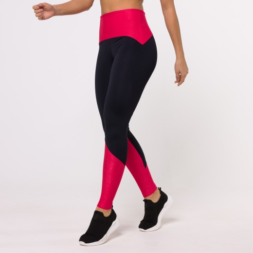 Legging Fitness Elite Rosa Flux