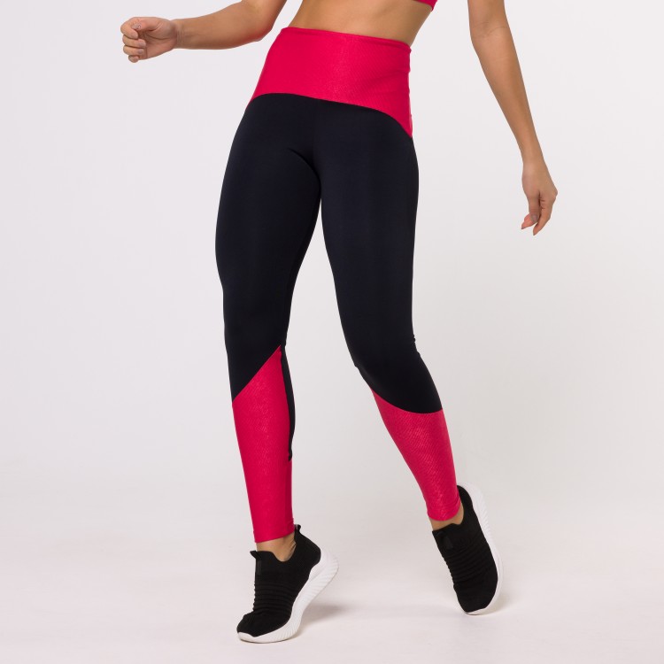 Legging Fitness Elite Rosa Flux