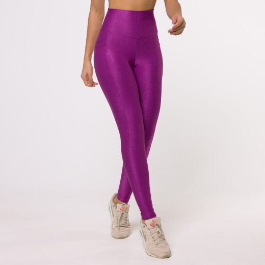 Legging Fitness Canelada Com Bolsos Laterais Tonic Flux