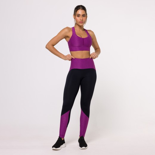 Top Fitness Canelado Reforçado com Costa Nadador Tonic Flux