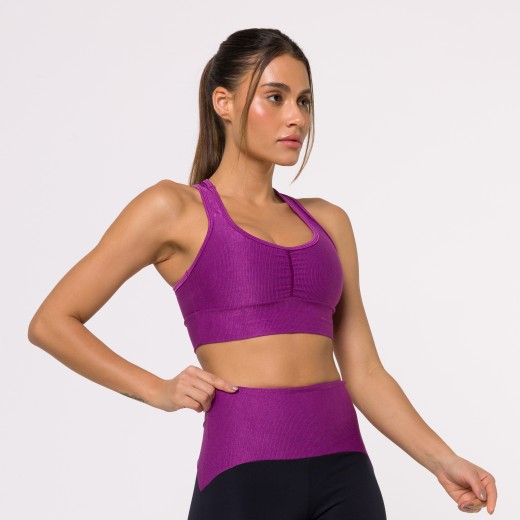 Top Fitness Canelado Reforçado com Costa Nadador Tonic Flux