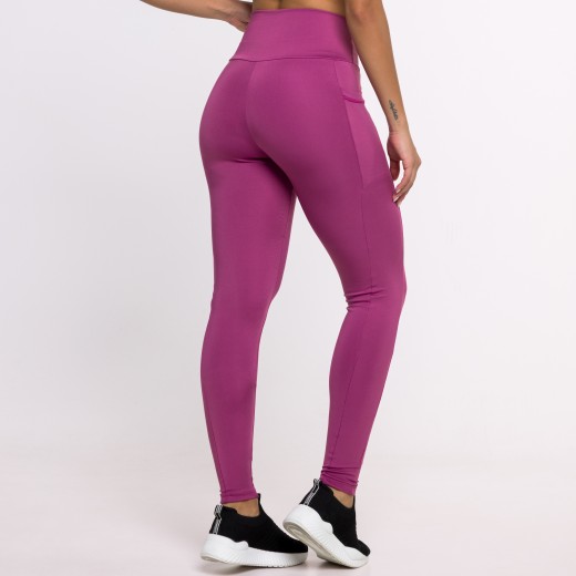 Calça Legging Basics Com Bolsos Laterais Tonic