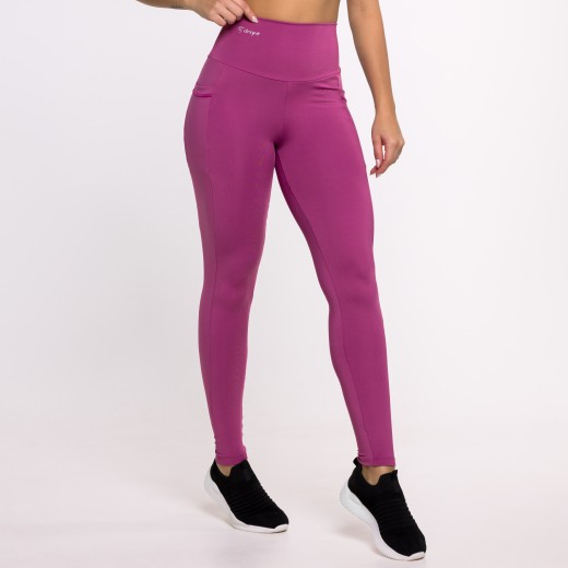 Calça Legging Basics Com Bolsos Laterais Tonic