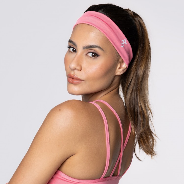 Faixa de Cabelo Rosa