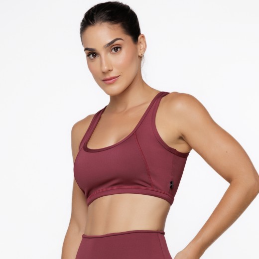 Top Fitness com Cavas Nadador Marsala
