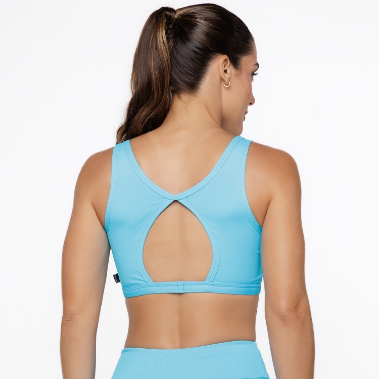 Top Fitness com Cavas Nadador Azul