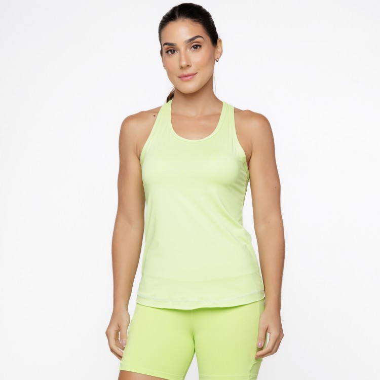 Regata com Decote nas Costas e Proteção UV50+ Citrus