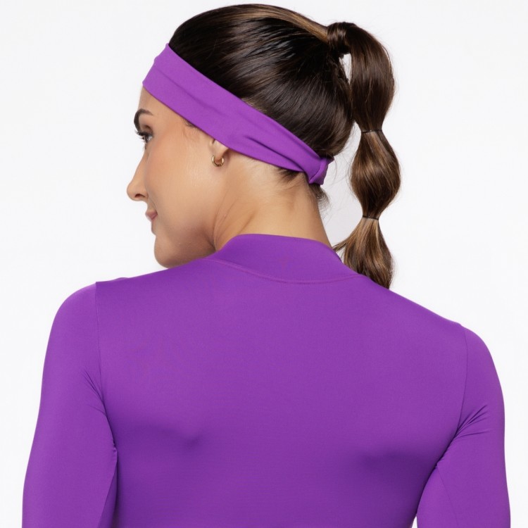 Faixa de Cabelo Roxo
