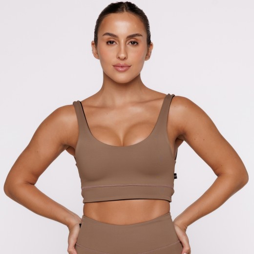 Top Fitness Reversível Castor Tenha Dois Looks em Uma Só Peça