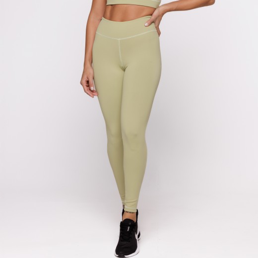 Legging Fitness Reversível Pistache Tenha Dois Looks em Uma Só Peça