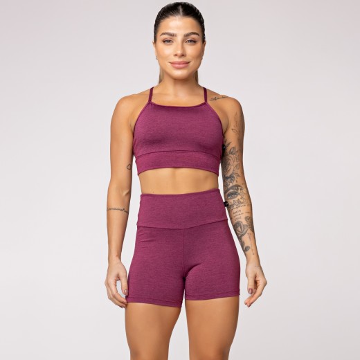 Top Fitness Melange Vinho