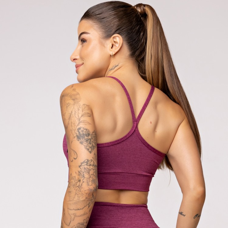 Top Fitness Melange Vinho