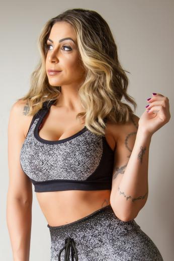 Top Jacquard Evolution Black