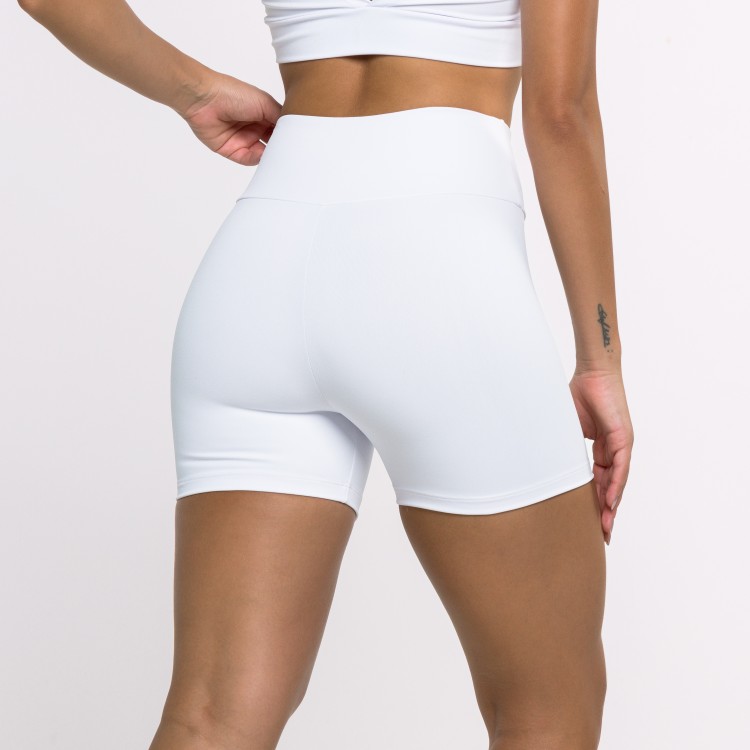 Short Fitness Básico Branco