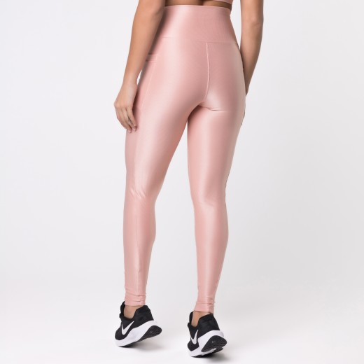 Legging Fitness Canelada Com Bolsos Laterais Romance