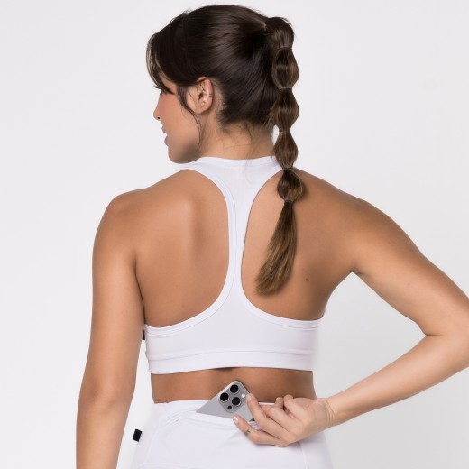 Top Fitness Costa Nadador Branco