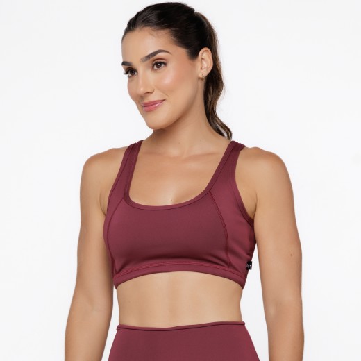 Top Fitness com Cavas Nadador Marsala