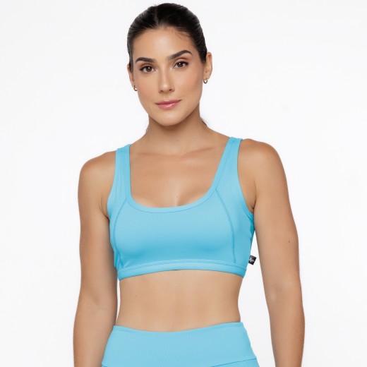 Top Fitness com Cavas Nadador Azul