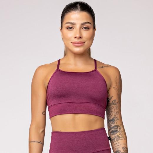 Top Fitness Melange Vinho