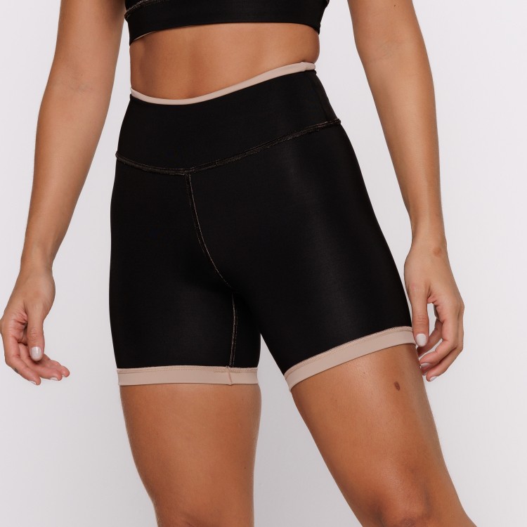 Short Fitness Reversível Canela Tenha Dois Looks em Uma Só Peça